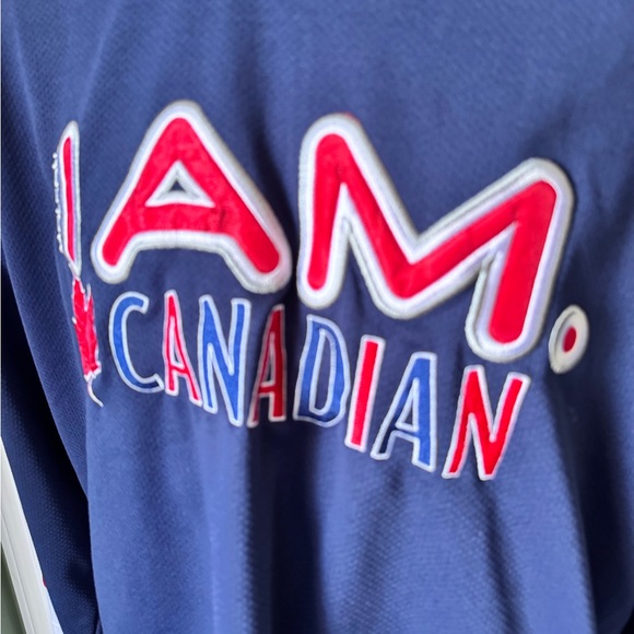 VTG Molson Canadian Hockey Jersey Size XL I Am Canadian - Picture 5 of 7